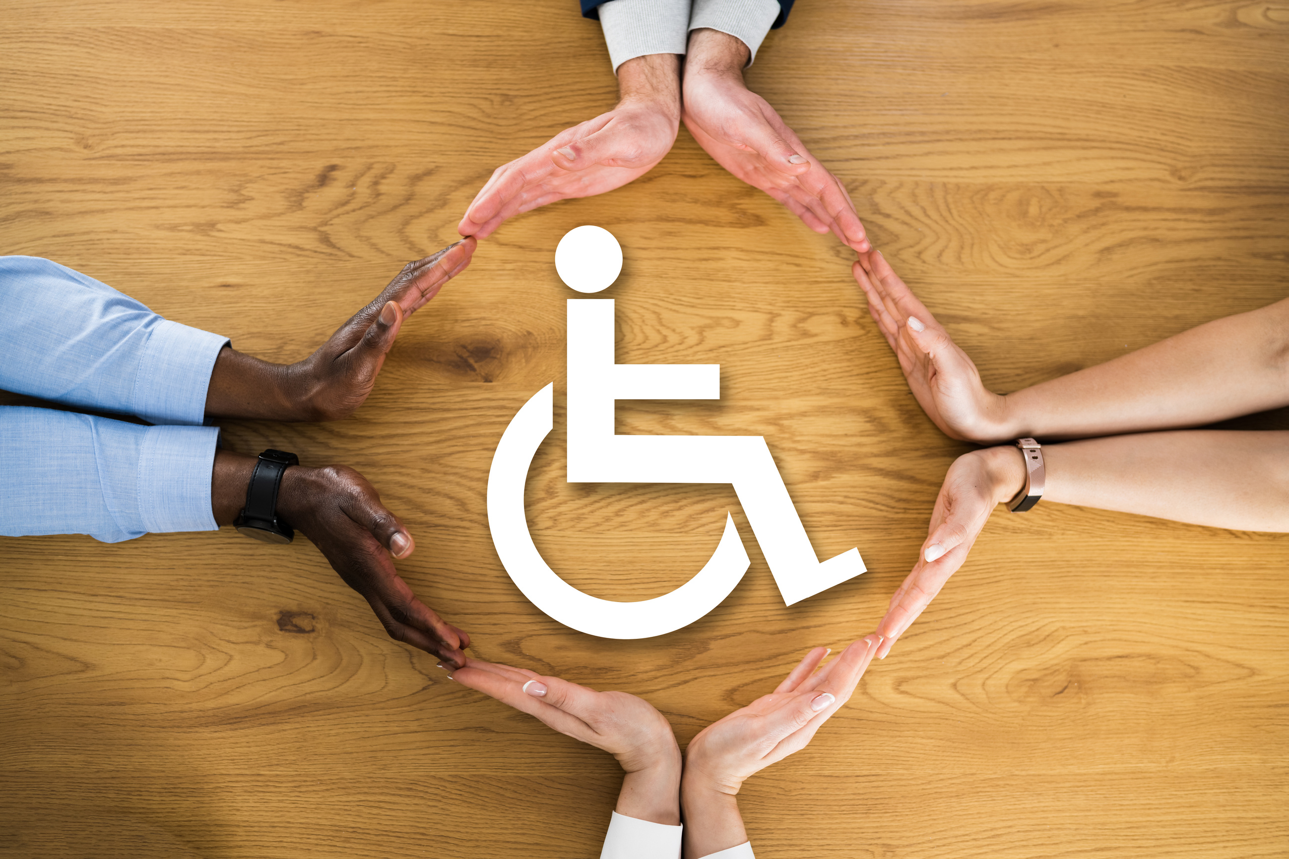 Disability Person Sign